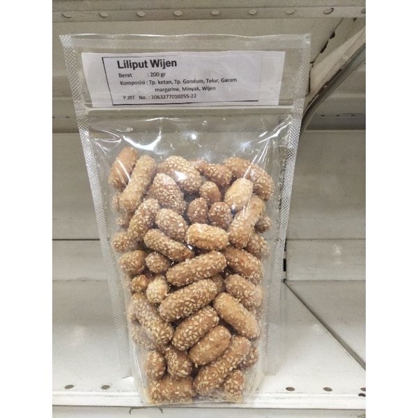 

Kue Liliput wijen nikmat & murah
