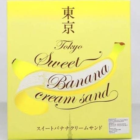 

Produk Terbaik] Wakabayashi tokyo sweet banana cream sandwich 210gr import jepang ORI