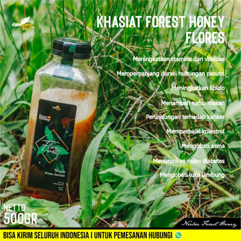 

Madu asli Florest 500gr