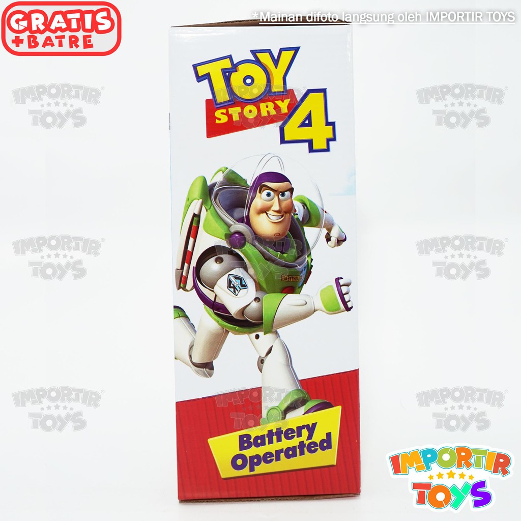 Mainan Robot Buzz Lightyear Toy Story Berkualitas Keren Bercahaya