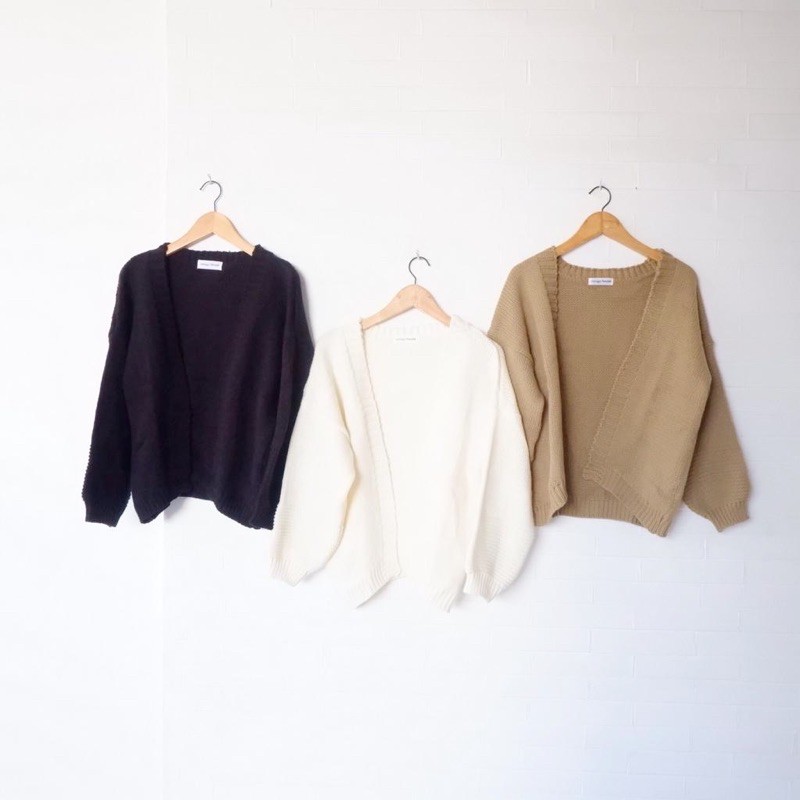 Vintage House Lucia Cron Cardi (Cardigan Rajut Wanita Korea)-1