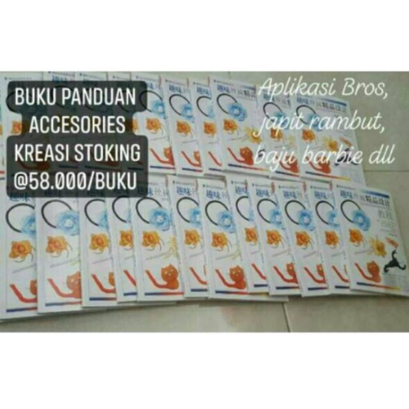 

Buku Panduan Kreasi Buku Stoking Buku Tutorial Nylon Flower