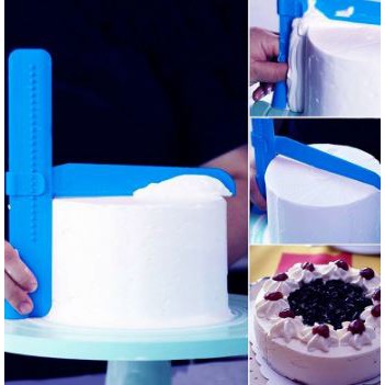 Cake Scrapper Penghalus Buttercream Cake Food Grade PP Plastic