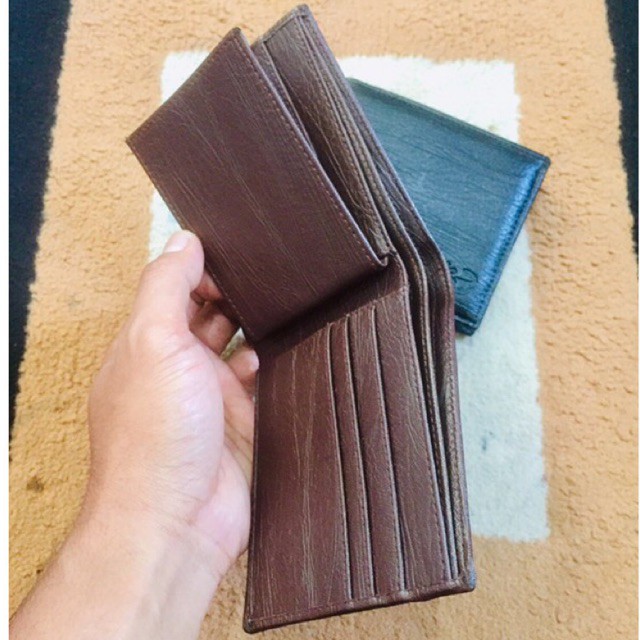 dompet lipat dua biasa bahan kulit sintetis PU bona dari Anton hilmanto #dompet #dompetpria #dompetcowok #dompetlipat