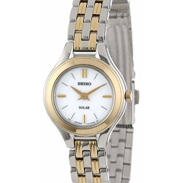 SEIKO SUP004 Solar Powered Quartz Watch Original SUP004P1 Jam Tangan Wanita