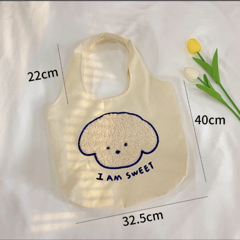 NAOMI - Tote Bag Shinaya Impor Canvas Premium - Tas Cantik Cute - Totebag - tas tote bag - tas Wanita kantong belanja kantong shopping - Shina bag Murah Unik