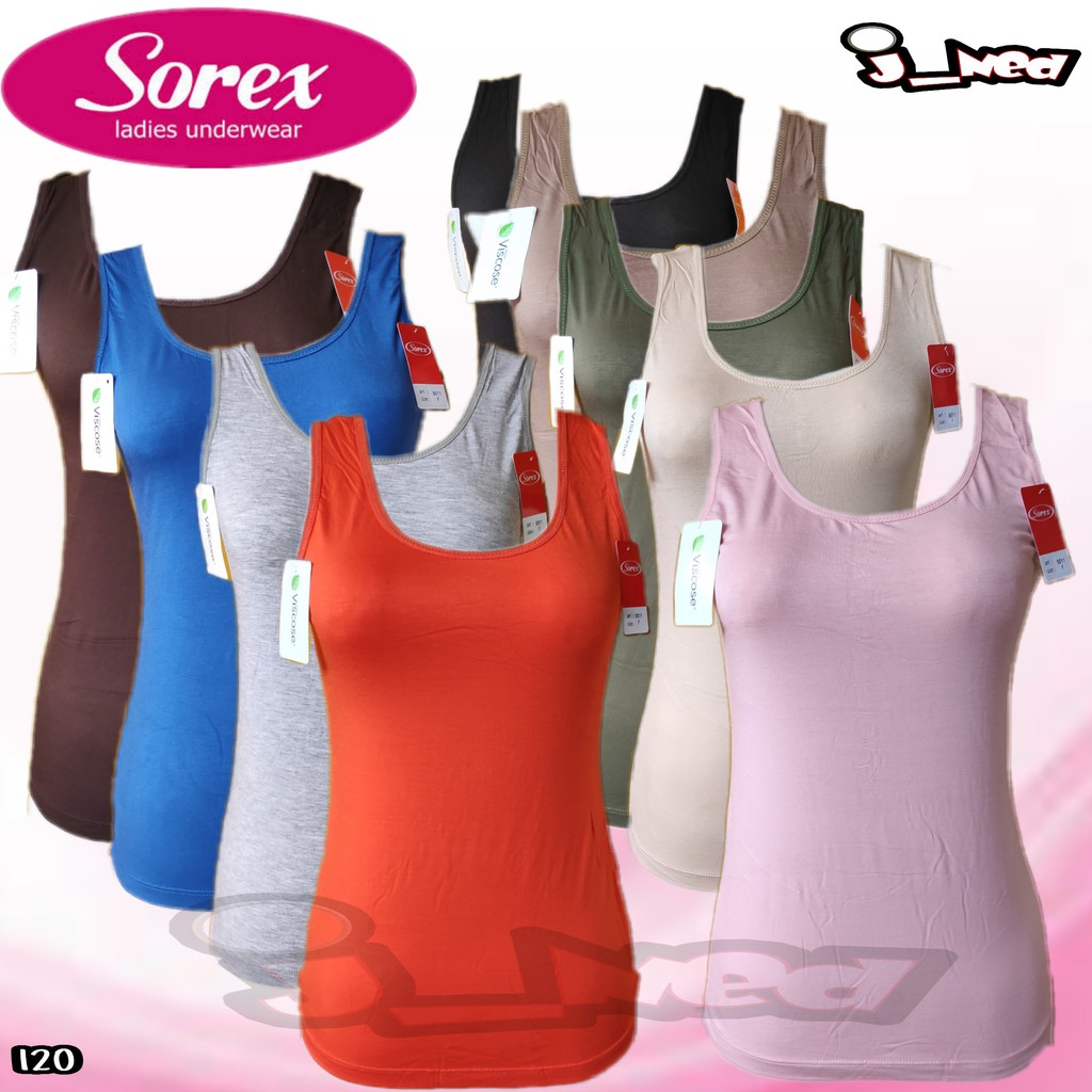 J120 ATASAN KAOS DALAM WANITA TANKTOP WANITA CAMISOL SOREX