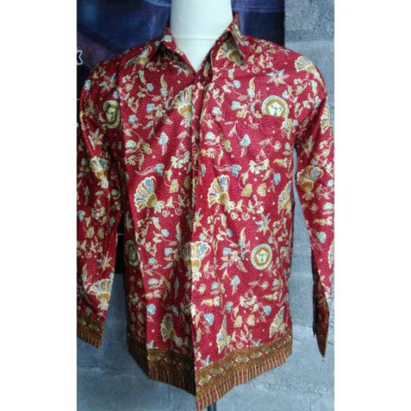 Batik PPNI pria 100% original (persatuan perawat nasional Indonesia) baju batik PPNI pria terbaru //