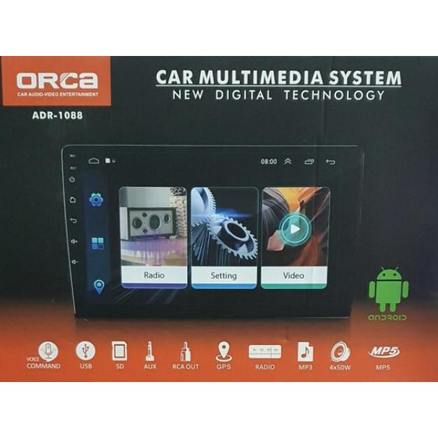 READY HEAD UNIT ANDROID ORCA 10in ADR-1088 /DOUBLE DIN ORCA ANDROID ADR-1088