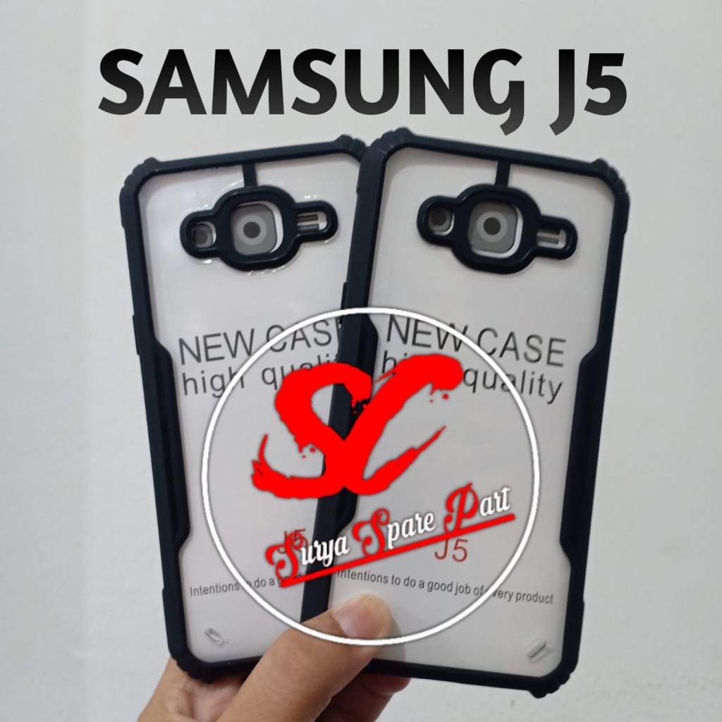 Clear Case Samsung J5 - Softcase Shockproof Samsung J5 2015 J500