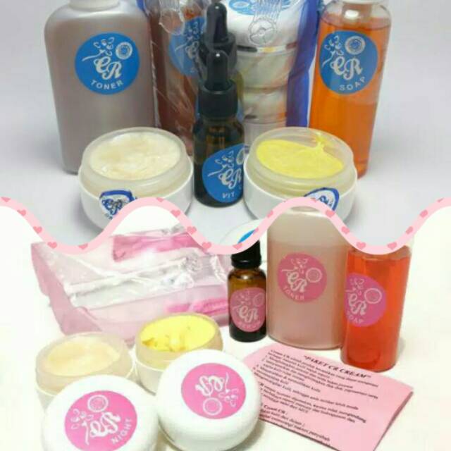 Paket Cream CR MDS Original BIRU & PINK