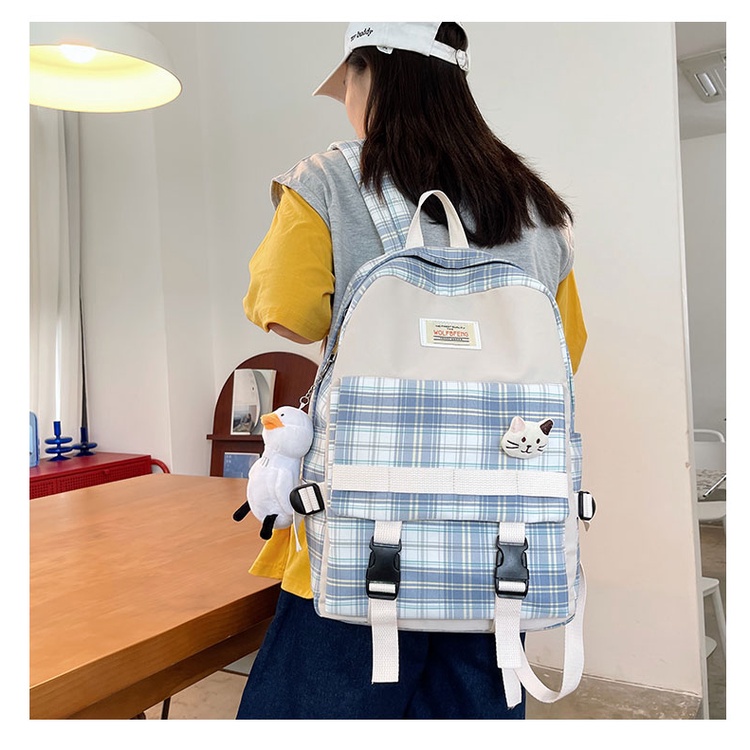 Tas Sekolah Korean Style Tas Ransel Wanita Backpack Korea Fashion Tas Wanita