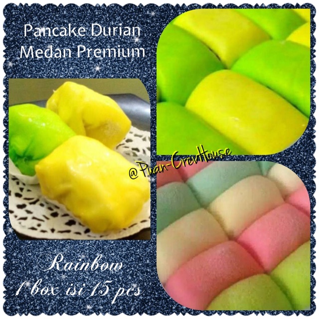 Jual Pancake Durian Medan Premium Pandan Isi 15 Pcs Indonesia Shopee Indonesia