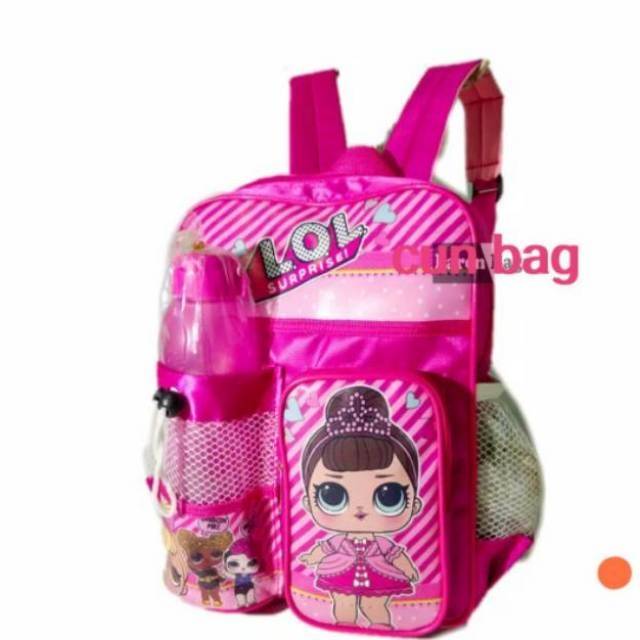 Tas Ransel Anak LOL Botol Minum