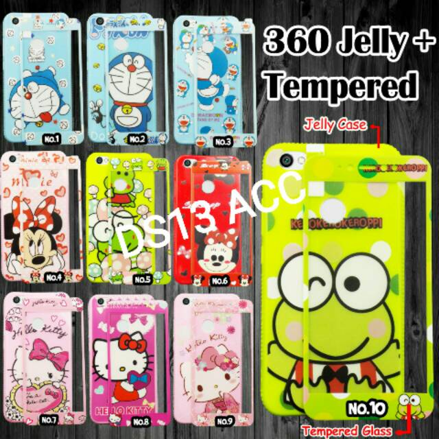 Softcase 360 Gambar  Disney Type Oppo  Neo 7 F7 F9 F1S  F3 