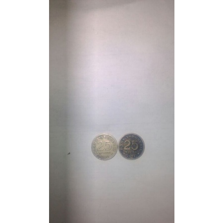 uang koin kuno 25 rupiah