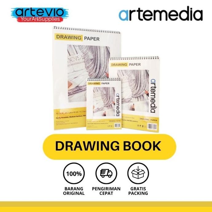 

Buku Gambar / Buku Sketsa / Sketch Book / Artemedia Drawing Paper Book