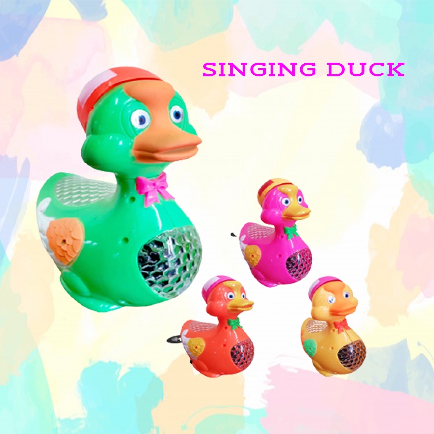 Sekawanmart Mainan Anak Bebek Lampu Music Mainan Anak Singing Duck KEREEN TERMURAH!!! ( SKW.005173A )