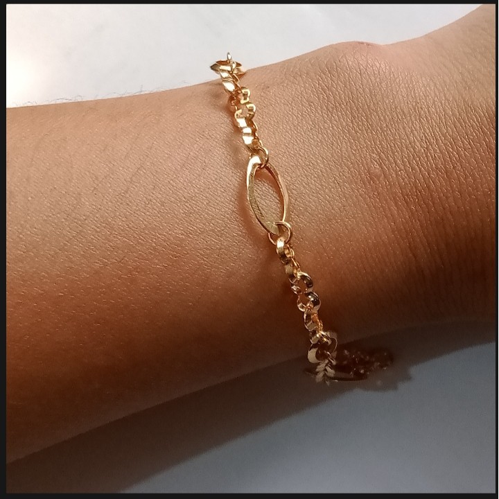 Gelang ariso emas 17K kadar 750 - berat 3.3 gram - 1692