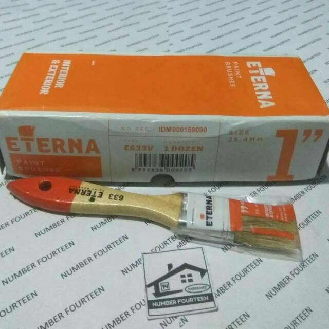 

Kuas cat 1 inch ETERNA 633