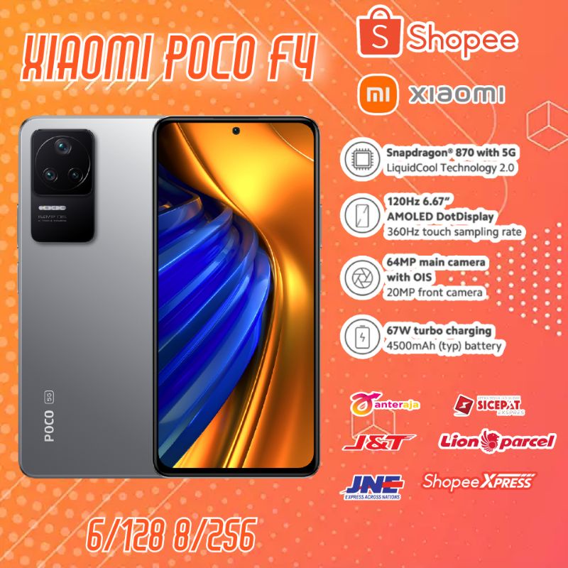 XIAOMI POCO F4 6/128 8/256 GARANSI RESMI