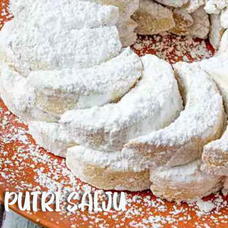 

KUE PUTRI SALJU KUE KERING LEBARAN NATAL HOME MADE ENAK TOPLES 500GR