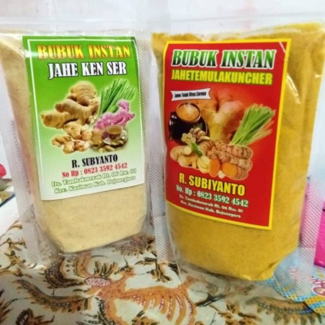

Bubuk jamu instant