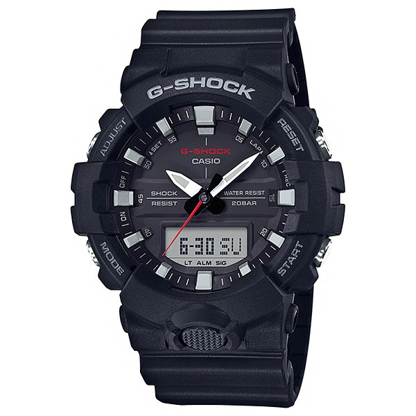 JAM TANGAN PRIA CASIO G-SHOCK GA-800-1A ORIGINAL - GSHOCK GA800 HITAM