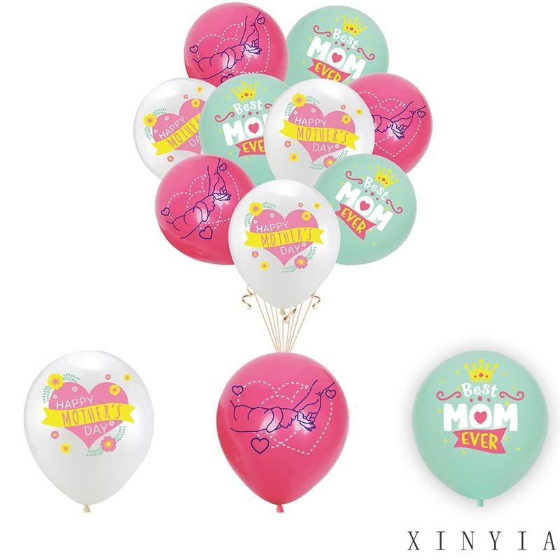 Xia.id Balon Latex 12 &quot;Tema Hari Ibu Untuk Dekorasi Pesta