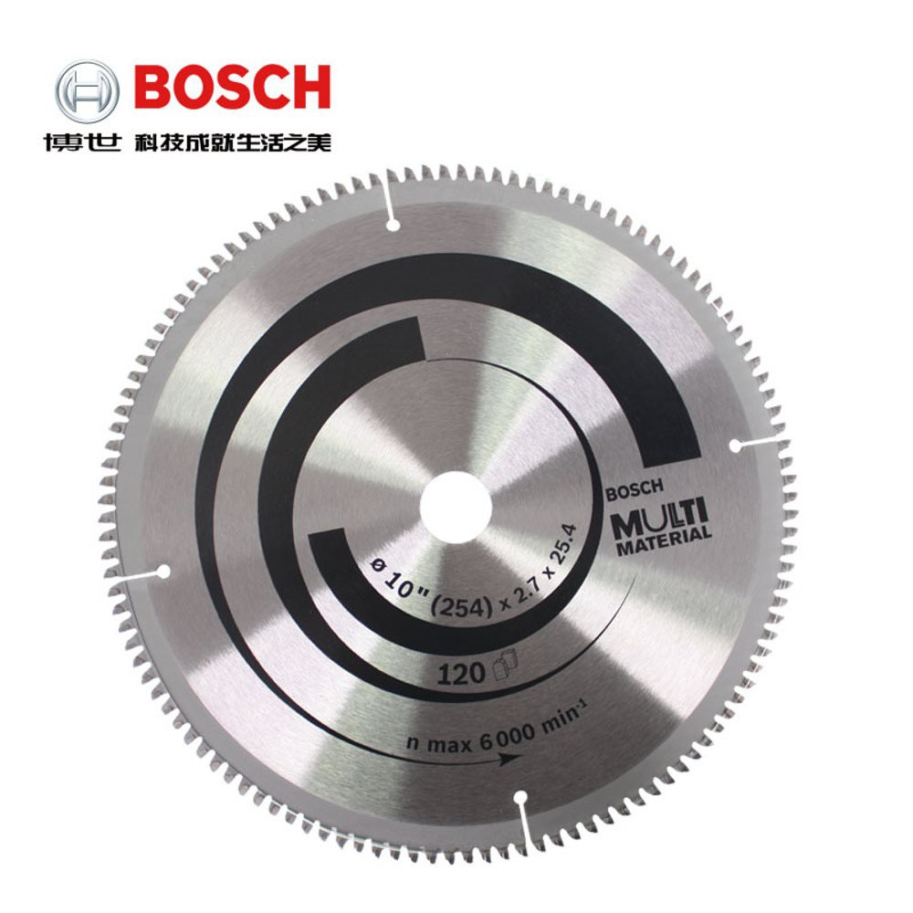Circular Saw Blade / Mata Gergaji Circular Bosch Multi Material 10 Inch ( 10" ) Mata 120 ( 120t )