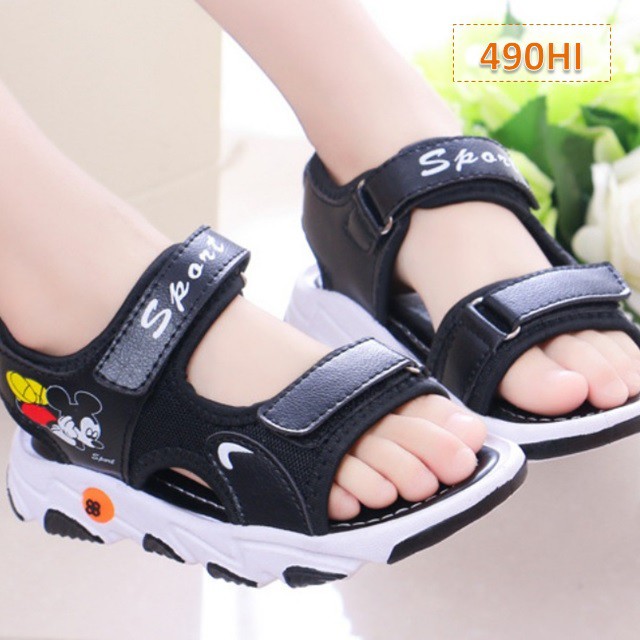 Sandal Anak Cewek Cowok Mouse Velcro Fashion Korea (490)