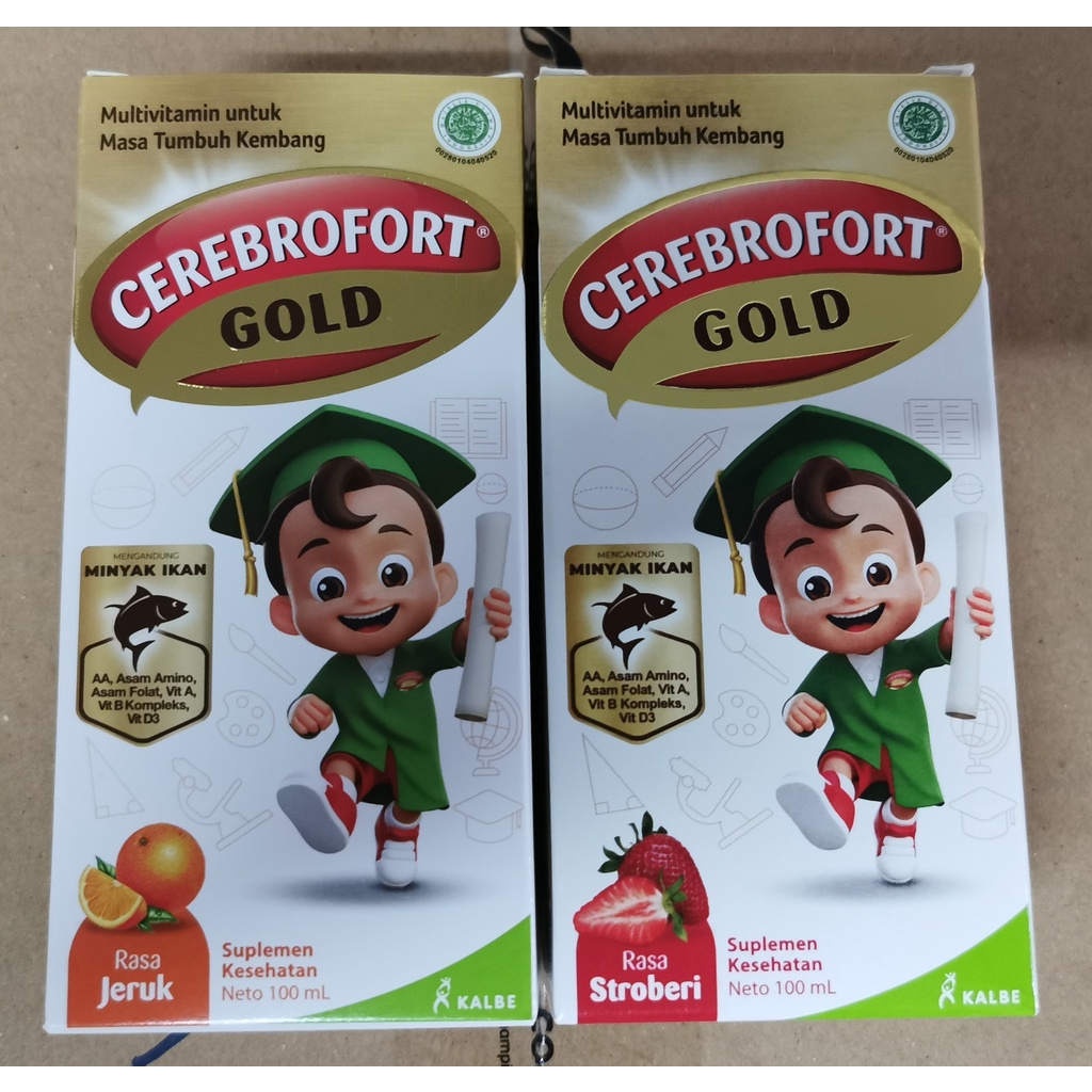 Cerebrofort Gold Multivitamin Anak 100ml