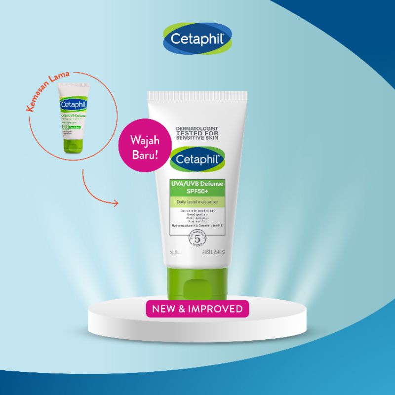 Cetaphil UVA UVB UVA/UVB Defense SPF 50 50+ / UVA 28 50 ML 50ML