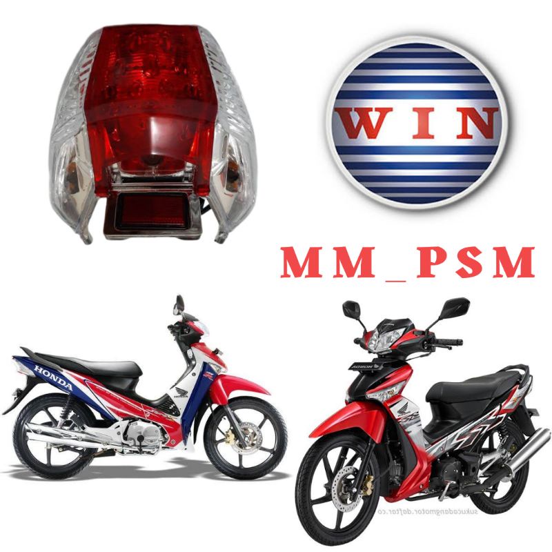 LAMPU STOPLAMP LAMPU STOP BELAKANG SUPRA X 125 LAMA NEW BATMAN 2004-2013 MEREK WIN/VR