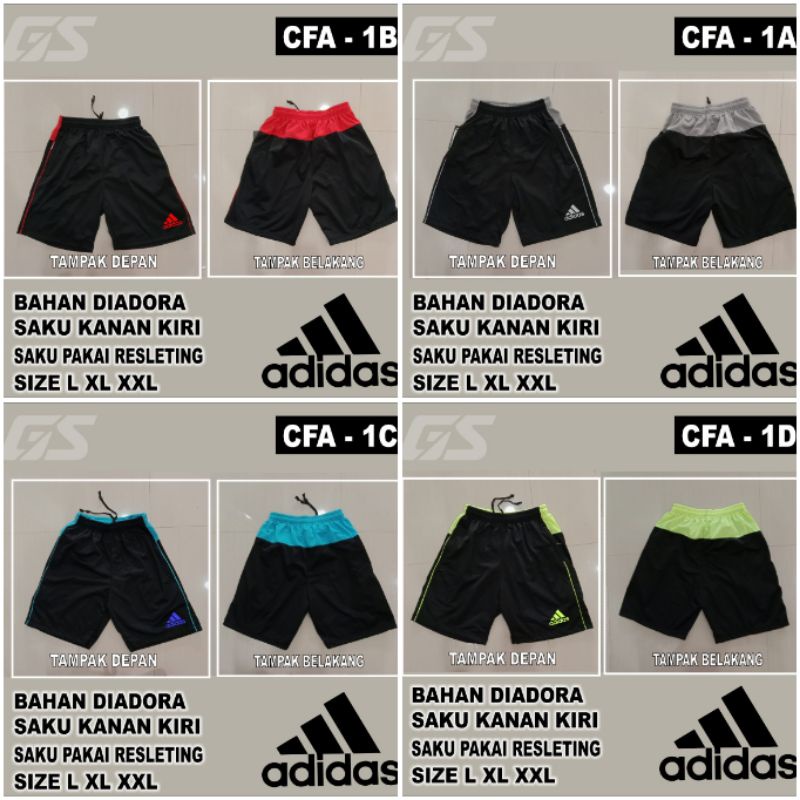 Celana bola olahraga futsal tenis badminton premium