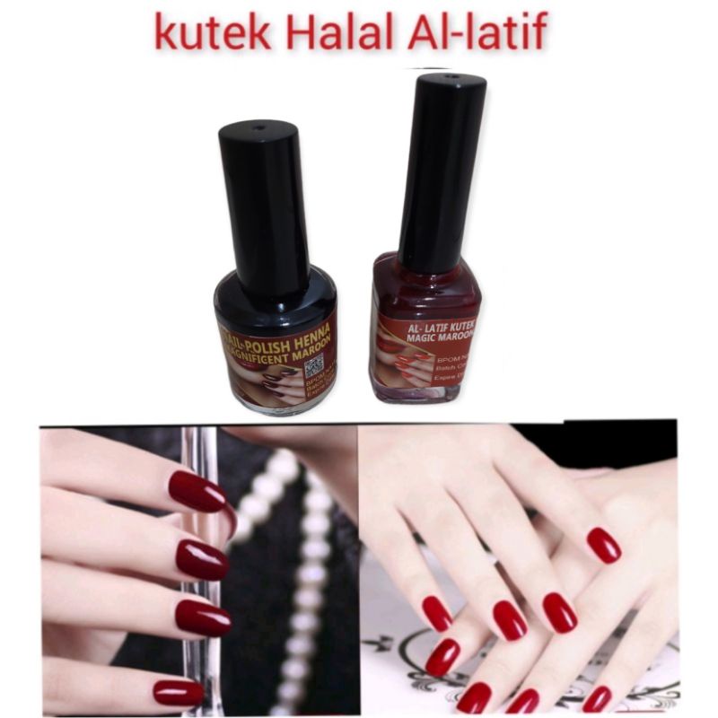 KUTEK HENNA HALAL AL-latif kemasan Botol