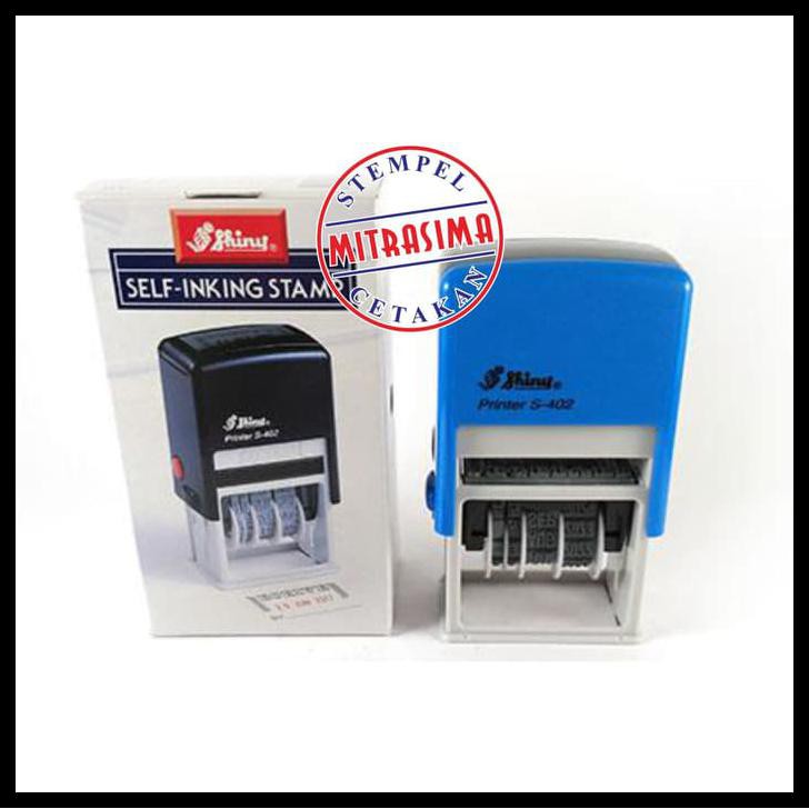 

Produk Unggulan Stempel Received Dengan Tanggal Shiny S-402 Self-Inking