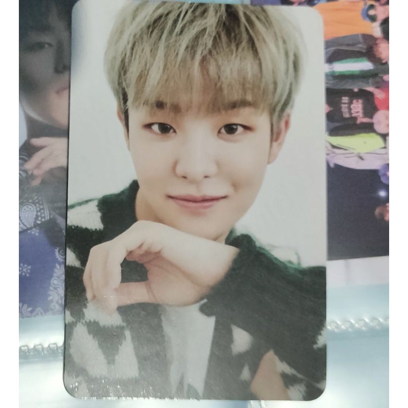 PHOTOCARD OFFICIAL JIHOON FULL ALBUM BLUE VER