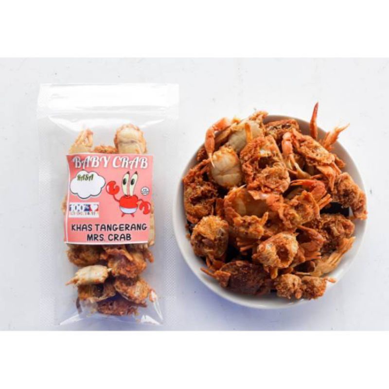 BABY CRAB KRISPY TANPA MINYAK 30GR