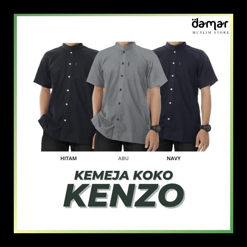 UPDATE BAJU KEMEJA KOKO MUSLIM PRIA LAKI DEWASA KEMKO KENZO LENGAN PENDEK KOKO LAKI-LAKI MURAH ALD