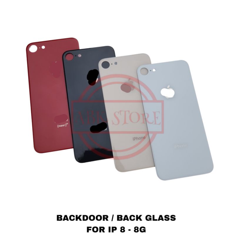 TUTUP BELAKANG BACKDOOR BACK CASING BACK GLASS FOR IP 8 - 8G COVER BATERAI