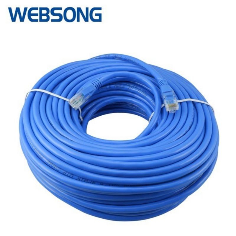 Kabel LAN RJ45 UTP Ethernet 50M Cat6 Gigabit WEBSONG