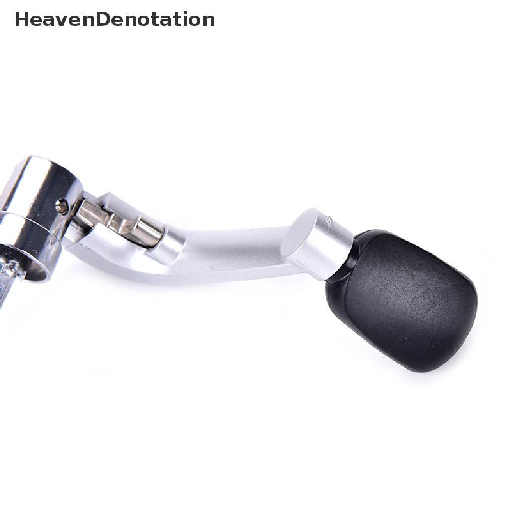 (Heavendenotation) Handle Crank Arm Reel Pancing Bahan Plastik Warna Hitam Power Lem Keras