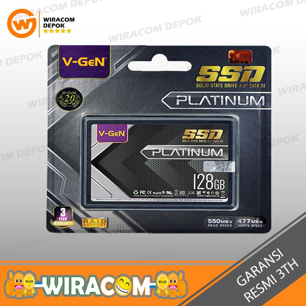 VGEN SSD 128GB SATA III 2,5" - SSD VGEN 128GB SATA 3 2,5"