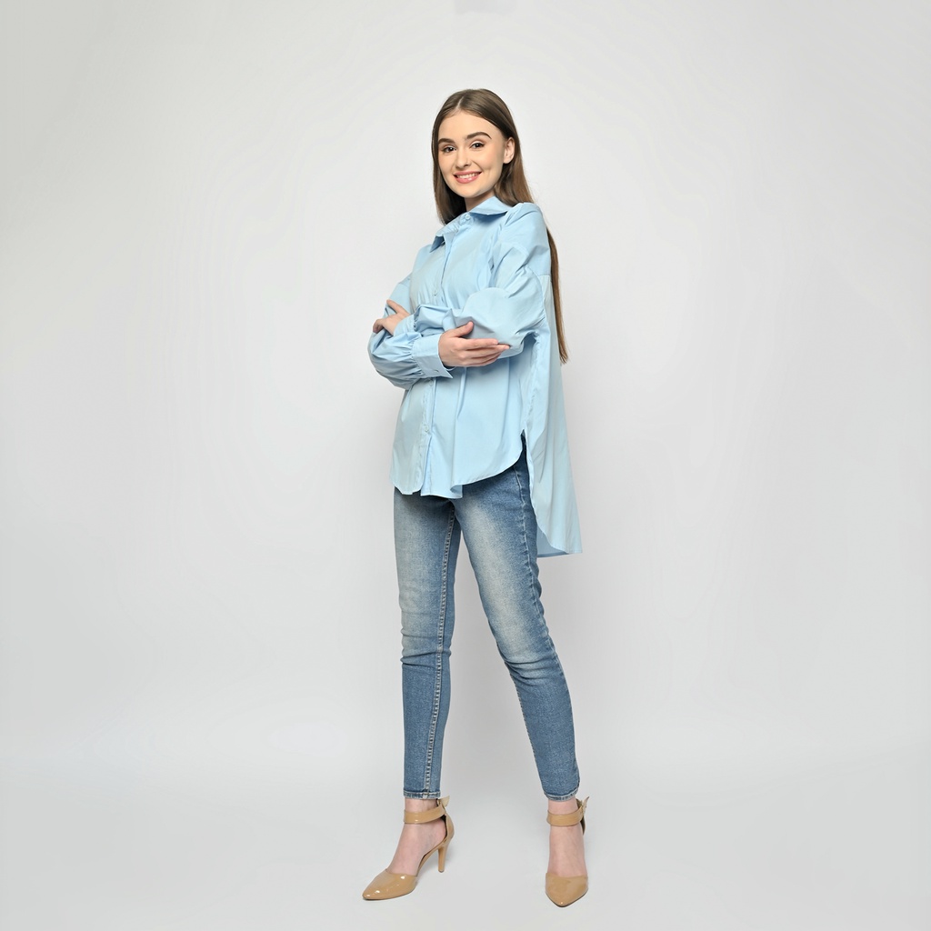 Oversized Poplin Shirt (Kemeja Oversize)