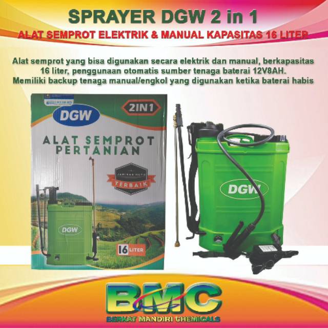SPRAYER DGW 2 IN 1 ELEKTRIK & MANUAL
