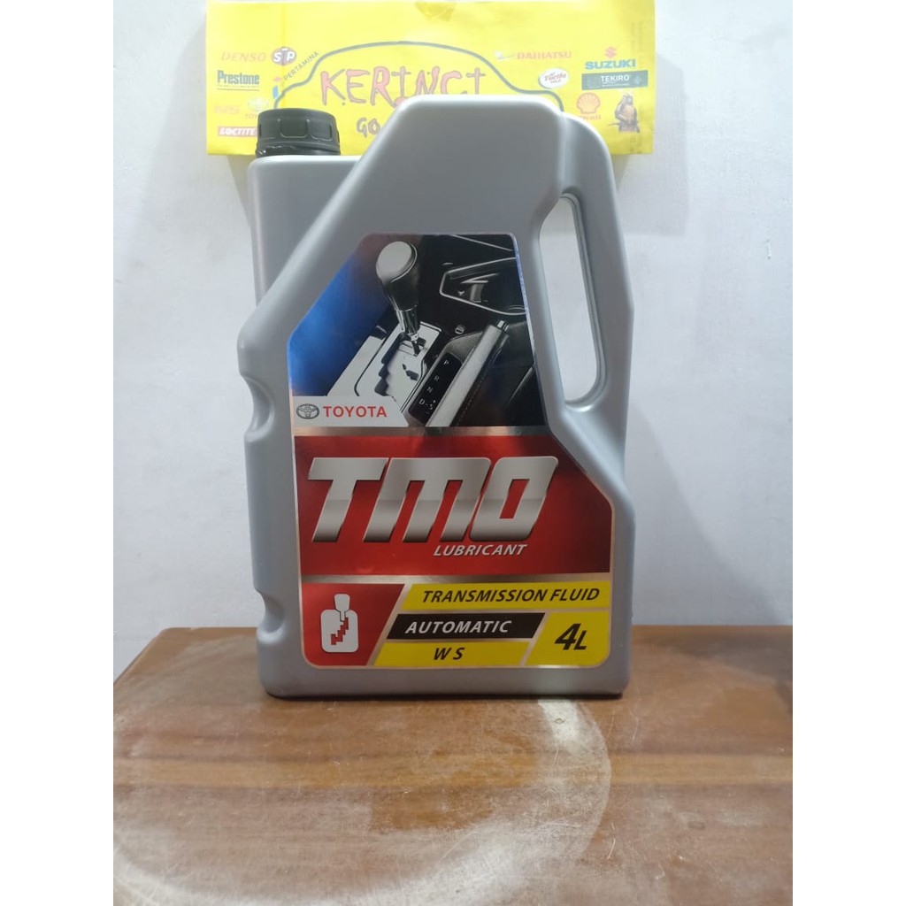 OLI TMO ATF WS 4L GALON - OLI TOYOTA TRANSMISI TMO ATF WS