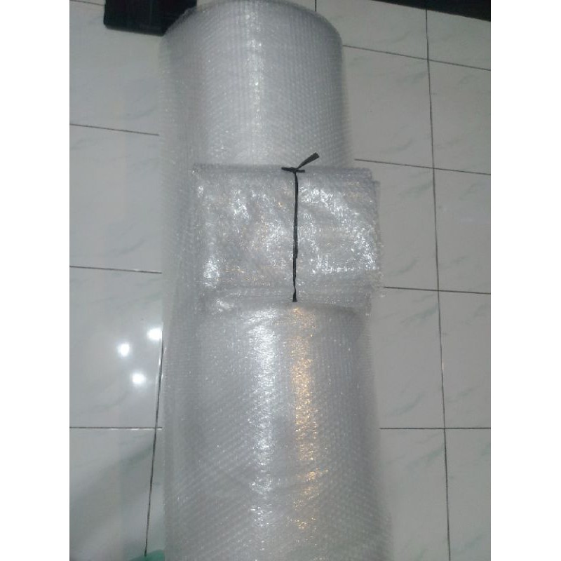 [MEDAN] Bubble Wrap Bening 125 × 100 cm/ 1.25*1 Meter [Eceran/Grosir]