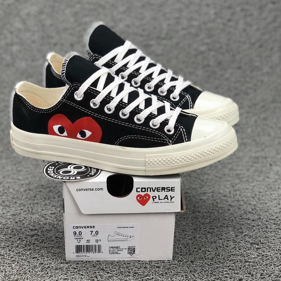 comme des garcons low black