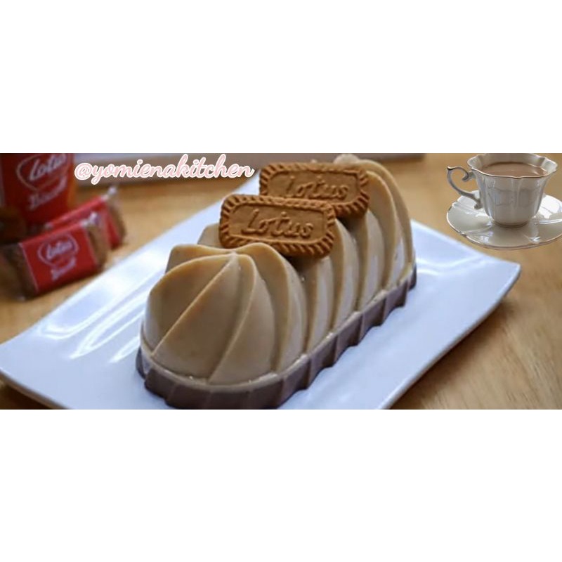 

puding lotus biscoff